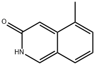 5-METHYLISOQUINOLIN-3-OL 结构式