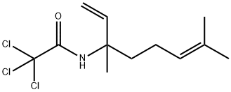 2,2,2-trichloro-N-(3,7-dimethylocta-1,6-dien-3-yl)acetamide