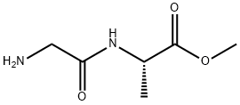 L-Alanine, N-glycyl-, methyl ester 结构式
