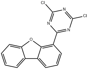 1,3,5-TRIAZINE,2,4-DICHLORO-6-(4-DIBENZOFURANYL)- 结构式
