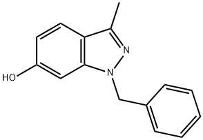 1-Benzyl-3-methyl-1H-indazol-6-ol 结构式