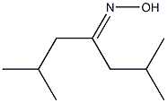 N-(2,6-dimethylheptan-4-ylidene)hydroxylamine 结构式
