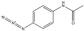 Acetamide, N-(4-azidophenyl)- 结构式