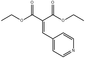 2-Pyridin-4-ylmethylene-malonic acid diethyl ester 结构式