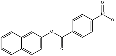 2-Naphthalenol,2-(4-nitrobenzoate) 结构式