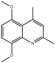 Quinoline,5,8-dimethoxy-2,4-dimethyl- 结构式