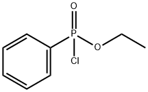 Phosphonochloridic acid, phenyl-, ethyl ester 结构式