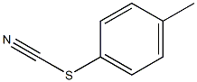 硫氰酸4-甲基苯基酯 结构式