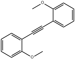 Benzene, 1,1'-(1,2-ethynediyl)bis[2-methoxy- 结构式