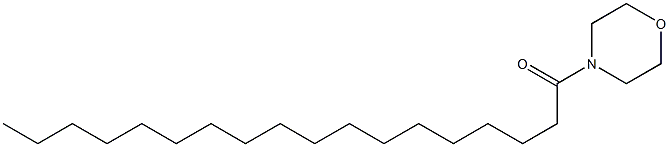 Morpholine, 4-(1-oxooctadecyl)- 结构式