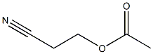 3-乙酰氧基丙腈 结构式