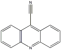 9-Acridinecarbonitrile 结构式