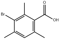 3-溴-2,4,6-三甲基苯甲酸 结构式