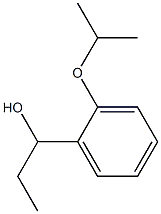 1-(2-ISOPROPOXYPHENYL)PROPAN-1-OL 结构式