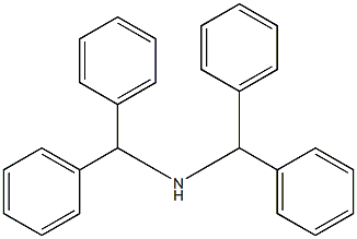 N-benzhydryl-1,1-diphenyl-methanamine 结构式