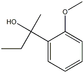 2-(2-METHOXYPHENYL)BUTAN-2-OL 结构式