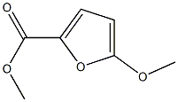 5-甲氧基-2-呋喃甲酸甲酯 结构式