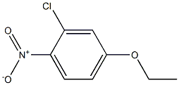 2-氯-4-乙氧基-1-硝基苯 结构式