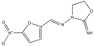 3-Oxazolidinamine,2-imino-N-[(5-nitro-2-furanyl)methylene]- 结构式