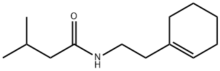 N-[2-(cyclohexen-1-yl)ethyl]-3-methylbutanamide 结构式