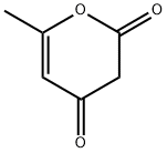 6-METHYLPYRAN-2,4-DIONE 结构式