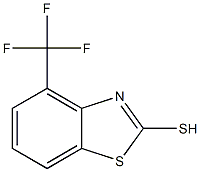 4-(三氟甲基)苯并[D]噻唑-2(3H)-硫酮 结构式