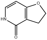 3,5-二氢-2H-呋喃并[3,2-C]吡啶-4-酮 结构式