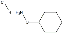 O-CYCLOHEXYLHYDROXYLAMINE HYDROCHLORIDE 结构式