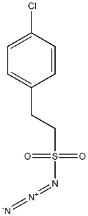Benzeneethanesulfonylazide, 4-chloro- 结构式