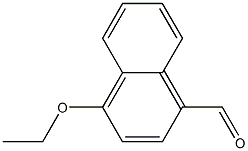 4-ethoxynaphthalene-1-carbaldehyde 结构式