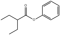 2-乙基丁酸苯酯 结构式