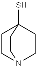 奎宁环-4-硫醇 结构式