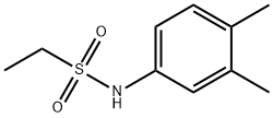 N-(3,4-dimethylphenyl)ethanesulfonamide 结构式