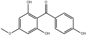 2,6,4'-三羟基-4-甲氧基二苯甲酮 结构式