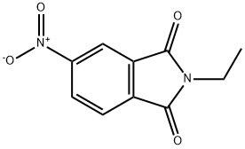 2-乙基-5-硝基异吲哚-1,3-二酮 结构式