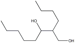 2-butyloctane-1,3-diol 结构式