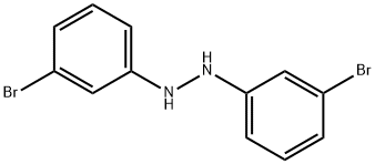 N,N'-Bis-(3-bromo-phenyl)-hydrazine 结构式
