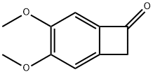 3,4-dimethoxybicyclo[4.2.0]octa-1,3,5-trien-7-one 结构式