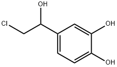 4-(2-氯-1-羟乙基)-1,2-苯二醇 结构式