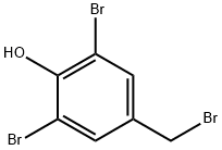 2,6-Dibromo-4-bromomethyl-phenol 结构式