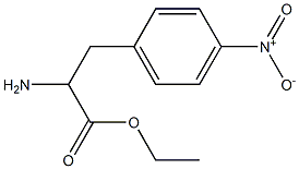 DL-Phenylalanine, 4-nitro-, ethyl ester 结构式