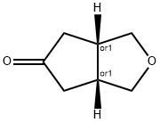 TETRAHYDRO-1H-CYCLOPENTA[C]FURAN-5(3H)-ONE 结构式