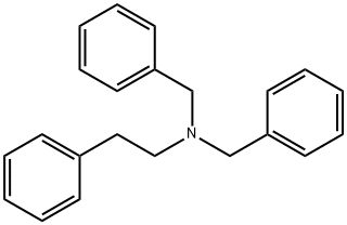 Benzeneethanamine,N,N-bis(phenylmethyl)- 结构式