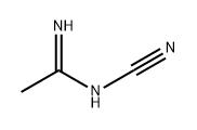 N-氰基乙脒 结构式