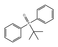 (叔丁基)二苯基氧化膦 结构式