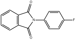 1H-ISOINDOLE-1,3(2H)-DIONE,2-(4-FLUOROPHENYL)- 结构式