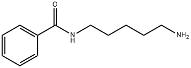 N-(5-aminopentyl)benzamide 结构式