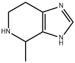 4-甲基-4,5,6,7-四氢-1H-咪唑并[4,5-C]吡啶 结构式