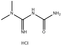 （N，N-二甲基氨基甲酰氨基）脲盐酸盐 结构式