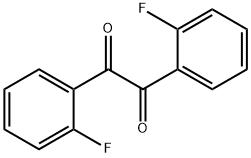 Ethanedione, bis(2-fluorophenyl)- 结构式